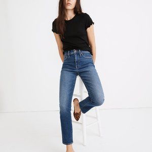 Madewell Stovepipe Jeans in Manchester Wash 28